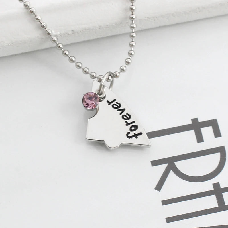 Best Friend 3/4 Piece Set Necklace BFF Necklace Female Love Friendship Pendant Choker Fashion  Men And Women Jewelry Gift 2025