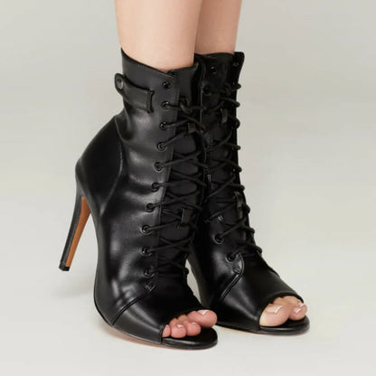 Women's  Brand Party Boots Women's Sexy stilettos High Heels Footwear Women Latin dance heels shoes Latin  For Ballroom
