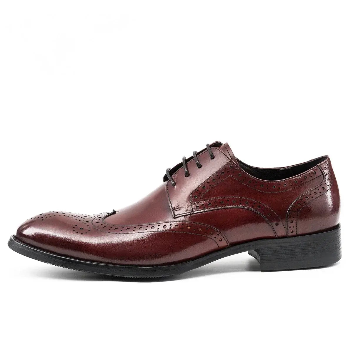 Hanmce Schuhe für Herren mit kostenlosem Versand, mehrfarbig, modisch, atmungsaktiv, Business, Hochzeit, Brogues