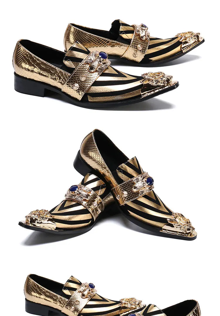 Sommer neue atmungsaktive Business Bankett Herrenschuhe Leder Herren Party Freizeitschuhe Modell personalisierte Show Hochzeitsschuhe