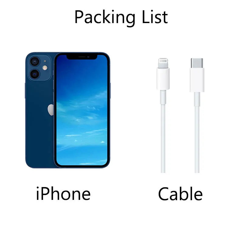 Original Apple iPhone 13 6.1" Genuine Super Retina OLED 128/256/512GB ROM Face ID NFC A15 IOS iPhone13 5G 99% New Mobile Phone