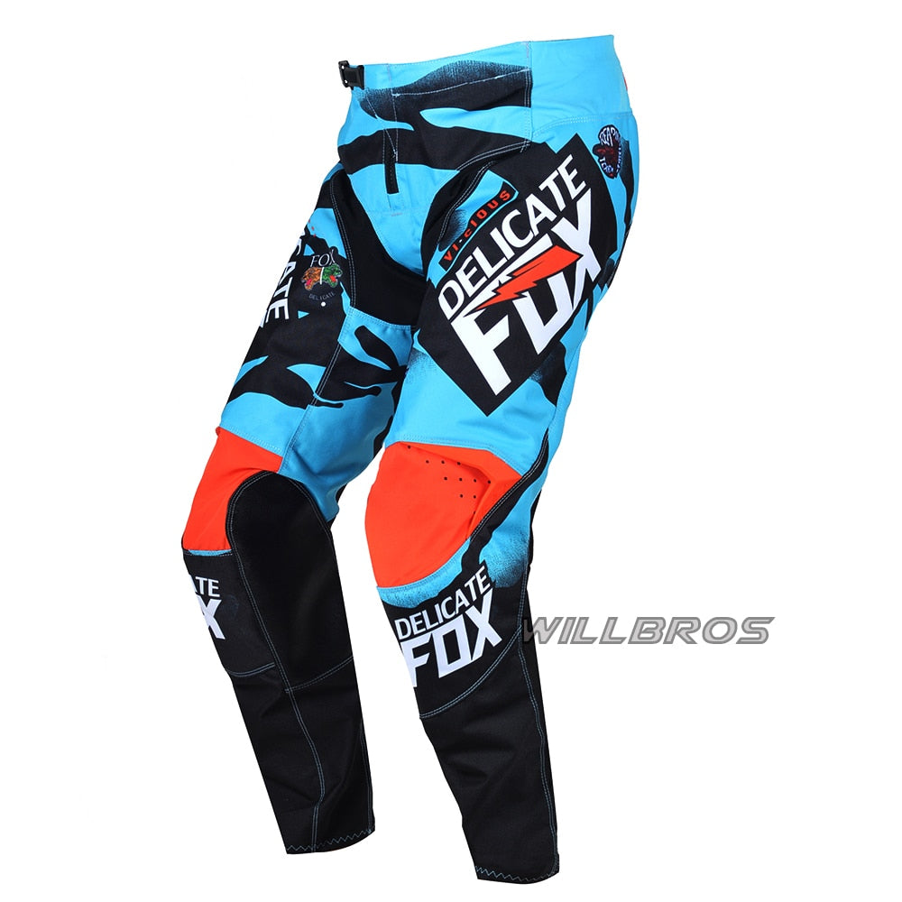 Delicate Fox MX Pants Motocross Moto Mountain Dirt Bike MTB DH ATV SX BMX Enduro Racing Off Road Equipment