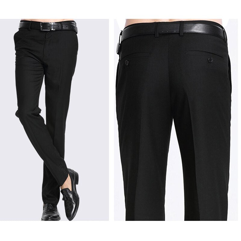 Costume pentru bărbați cu buline în carouri negre cu piept dublu pentru nuntă Slim Fit Mire Tuxedo Set două piese Jachetă Pantaloni Costum la modă