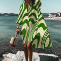 Autumn Dress  New Fashion Leisure Grace Printed Lapel Long Sleeve Loose Party Beach Women Shirt Dresses MsChuh