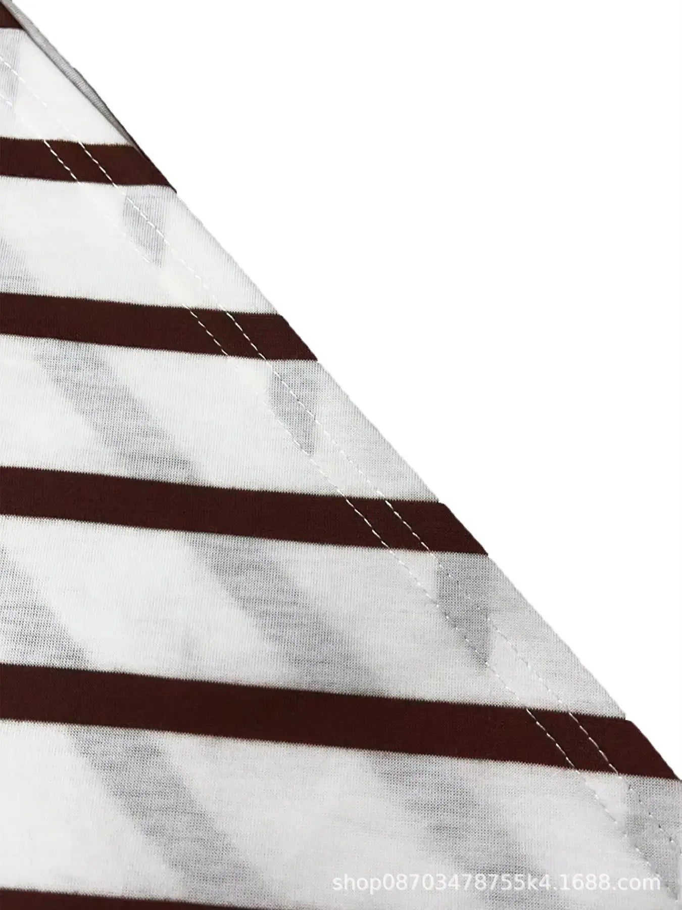 Elegant And Elegant Waist Lace Up Striped Round Neck Short Sleeve Long Dress Summer Party Bodycon Women's Dresses