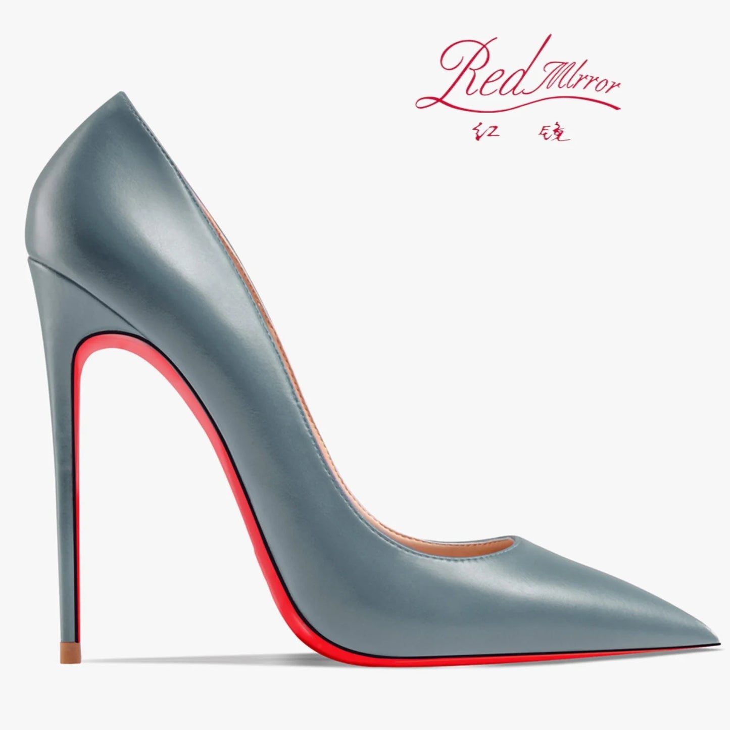 Shoes For Women  Trend Leather Luxury Red Bottoms High Heels 12cm Pointed Toe Stiletto Pumps Comfortable Party Wedding Shoes