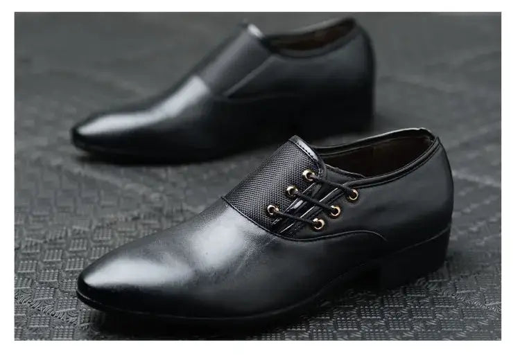 2026 Klassische Herren-Anzugschuhe Runde Zehenpartie Rindsleder Business-Freizeitschuhe Herren-Hochzeitsschuhe Oxford-Anzugschuhe Große Größen 38-48