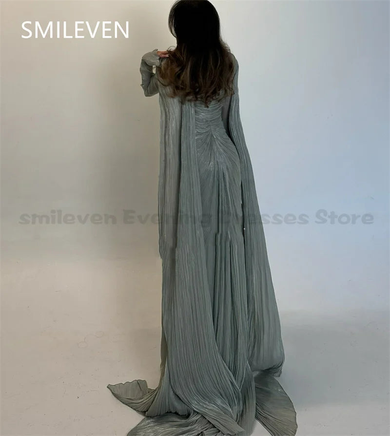 Smileven A-line vestidos de fiesta Evening Gowns Luxury Saudi Arabia Elegant   Formal Dresses Customized2025