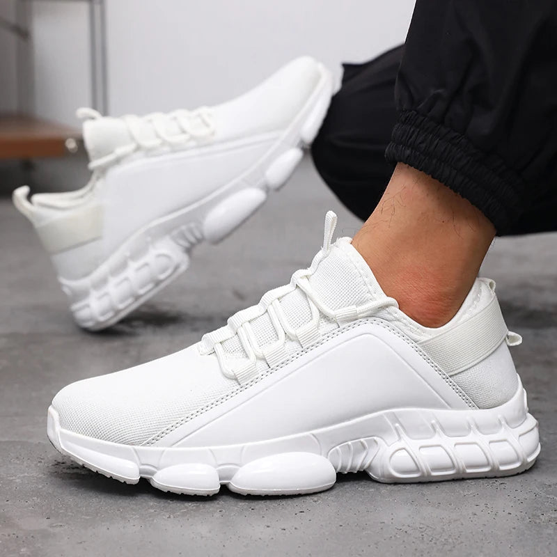 Men Sports Shoes Luxury Casual Sneakers Mesh Running Shoes Spring Lightweight Platform Fashion Basketball Walking Shoes for Men