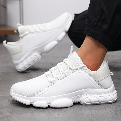 Men Sports Shoes Luxury Casual Sneakers Mesh Running Shoes Spring Lightweight Platform Fashion Basketball Walking Shoes for Men