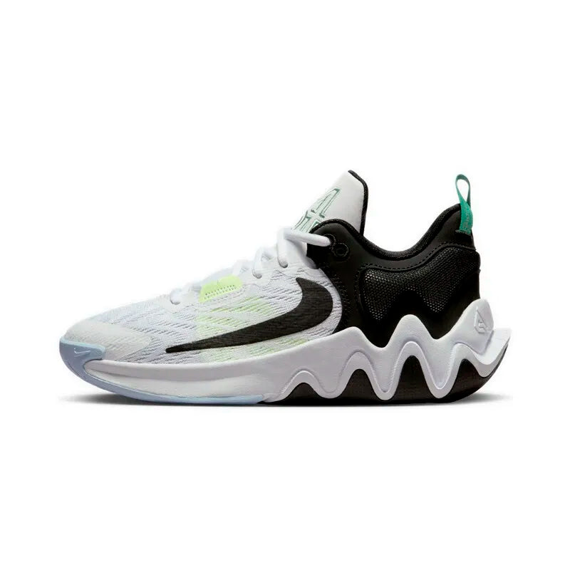 Nike Classic Series Cushioning and Wear-Resistant Training Women's Basketball Shoes New Giannis Immortality 2 Comfortable Wrap-Around High-Top Basketball Shoes Fashionable Black and Orange Color High-End Versatile Casual Bask