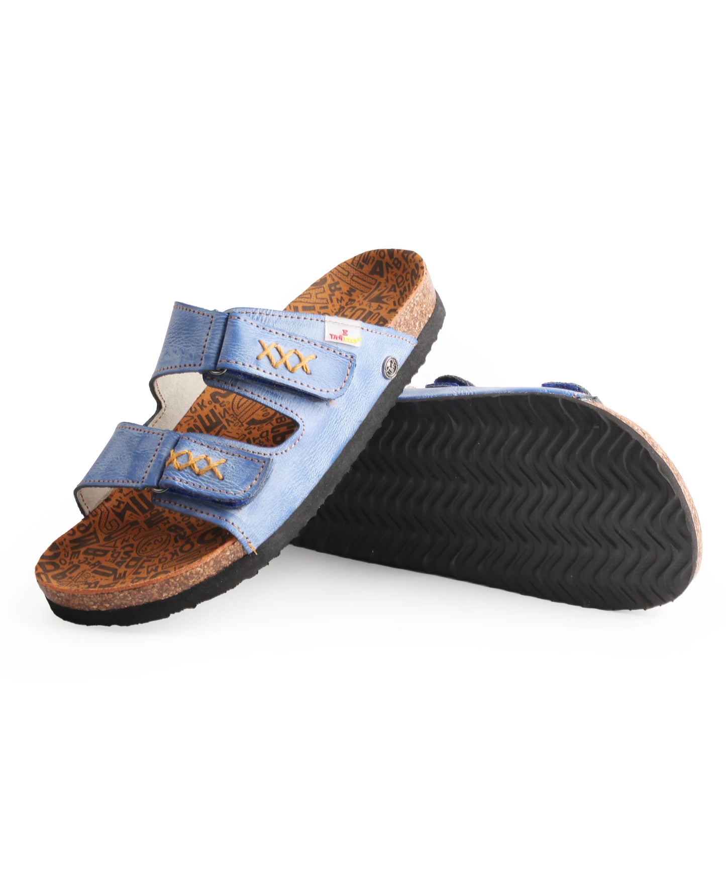 TMA EYES Summer Popular Two-piece Handmade Genuine Leather Women's Sandals