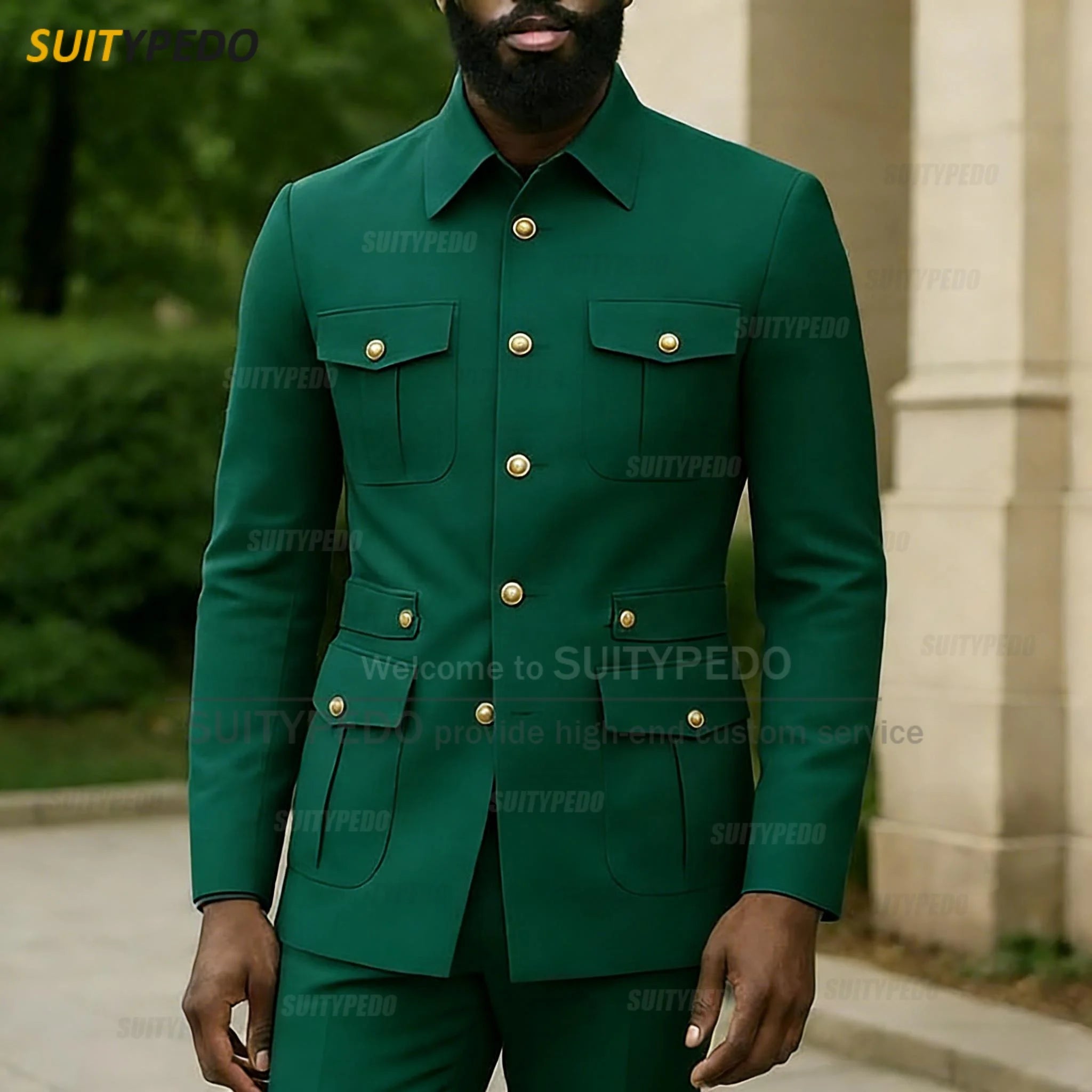 Latest Business Single Breasted Suit Sets For Men Brief Solid Prom Daily Suit Attire Smart Casual Texudos Formal  Evening Gowns