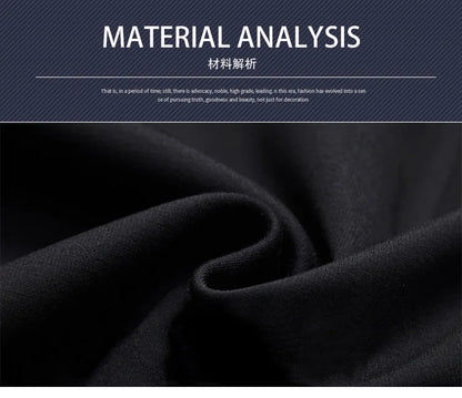 Men's Luxury Sports Suit Cardigan Zipper Sweatshirt Sweatpants Suit Autumn Winter Fashion Stand Up Collar Cotton Casual Clothing