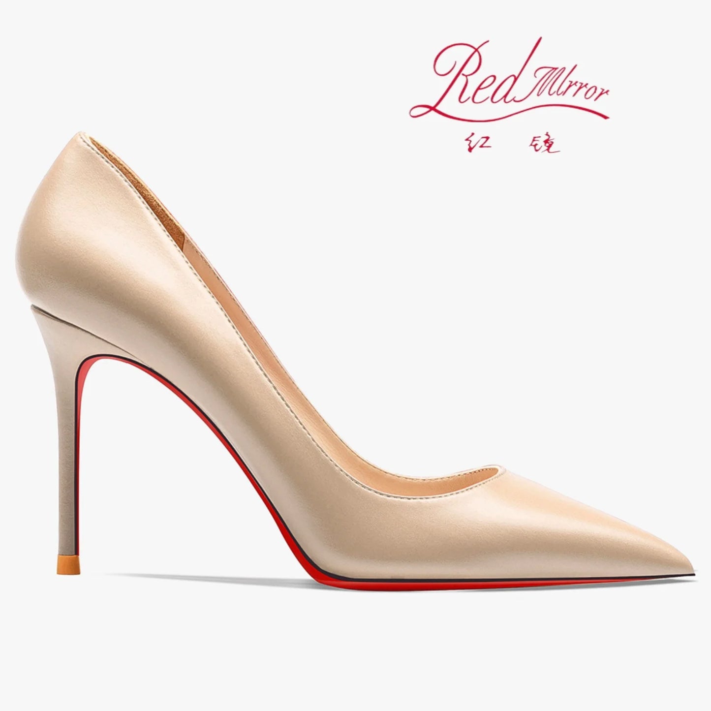 Shoes For Women  Trend Leather Luxury Red Bottoms High Heels 12cm Pointed Toe Stiletto Pumps Comfortable Party Wedding Shoes