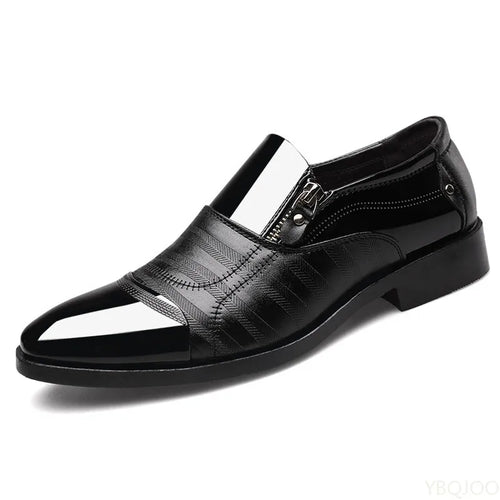 2026 Large Size Fashionable Men's Office Formal Shoes Low Cut Daily Comfortable Pointed Multifunctional Men's Wedding Shoes