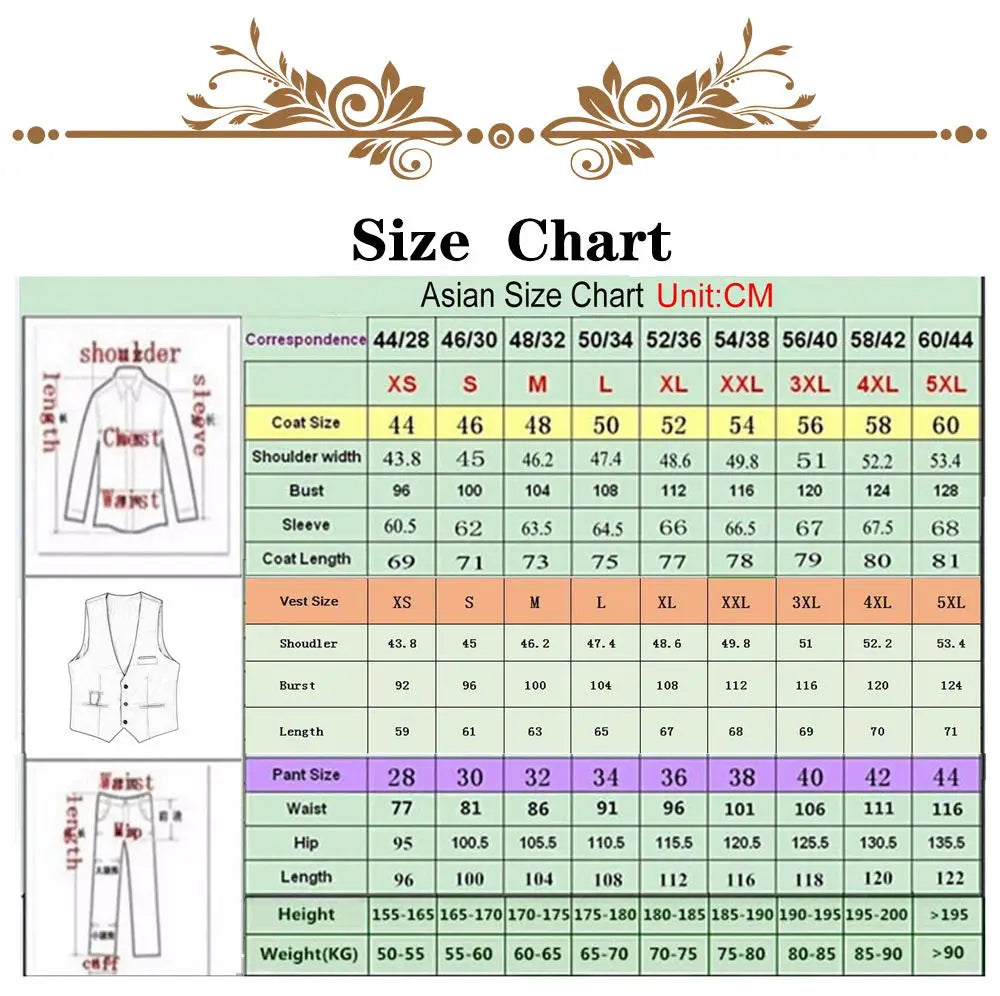 American style Fashion High-qublity Men Suits Slim Fit Notched Lapel Groom Tuxedos 2 Pcs Sets Business Male Blazers Ropa Hombre