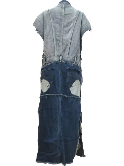 Wmstar Women Clothing Denim Coat Trench Jacket Fashion Street Out Wear Cool Pockets New in Long Tops Wholesale Dropshipping