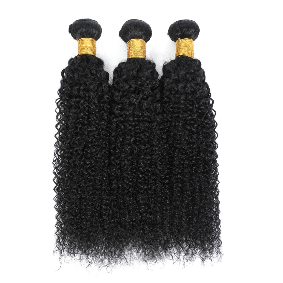 Kinky Curly Bundles Human Hair 28 30 Inches 2 3 4 Bundles Unprocessed Virgin Burmese Afro Curly Bundles 4c Curls Humn Hair Double Weft Hair Extension