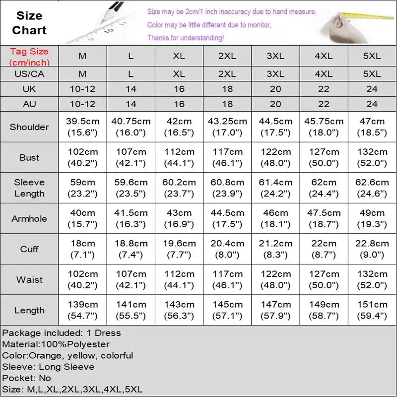VONDA Plus Size 5XL Bohemian Printed Dress Autumn Women Elegant Long Sleeve Vintage Maxi Sundress Casual Button Loose Party Robe