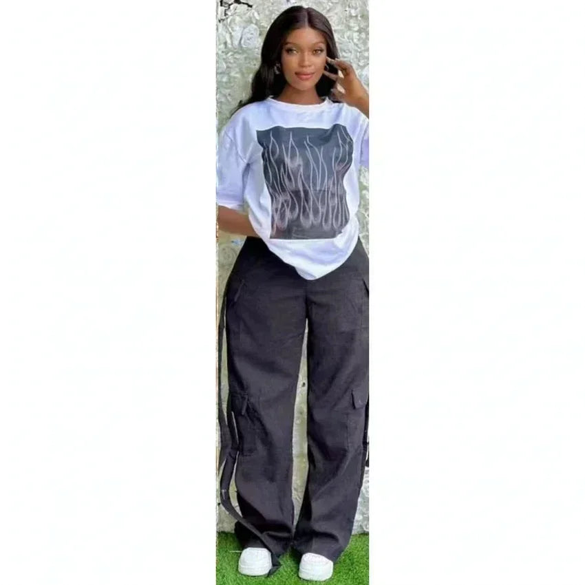 2 Piece Women Sets Dashiki African New Arrival Spring Summer Matching Sets Two Pieces Sets Top Pants Suits Outfits Clothing 2025