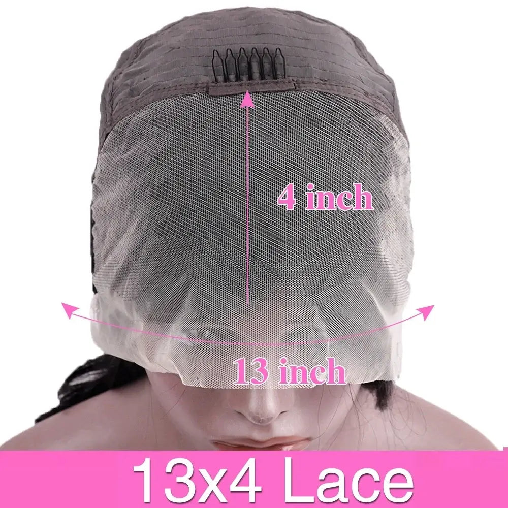 13x6 HD Transparent Bone Straight Lace Frontal Perücken 5x5 Glueless Wear and Go Echthaarperücke 220 Dichte für Frauen 30 40 Zoll