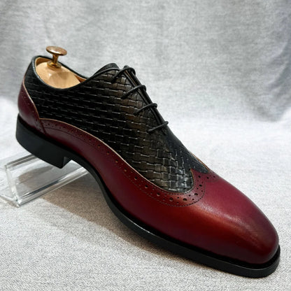 British Style Red Calf Leather Monk Strap Men Loafers Slip-On Dress Shoes with Buckle Strap Flats for Male Sizes 39-46
