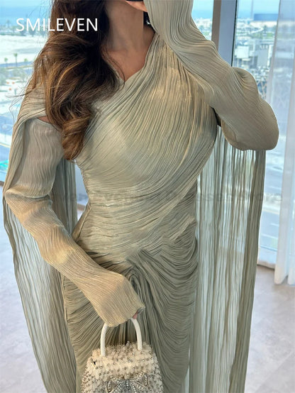 Smileven A-line vestidos de fiesta Evening Gowns Luxury Saudi Arabia Elegant فساتين سهرة Formal Dresses Customized2025