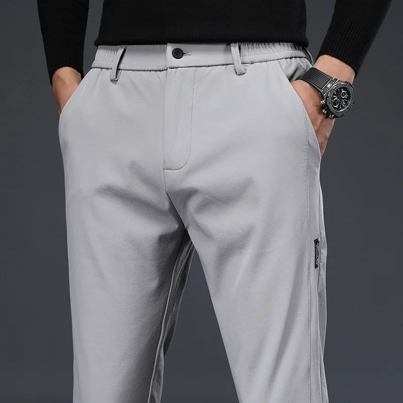 Men's Golf Pants  Spring Autumn High Elasticity Fashion Casual Versatile Breathable Quality Trousers for Comfortable Wear
