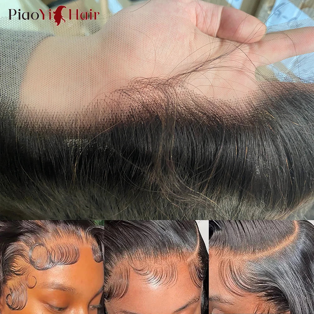 Body Wave 13x6 13X4 HD Lace Frontal Brazilian Human Hair Preplucked 4x4 5x5 Transparent Lace 2x6 Hd Lace Closure Human Hair