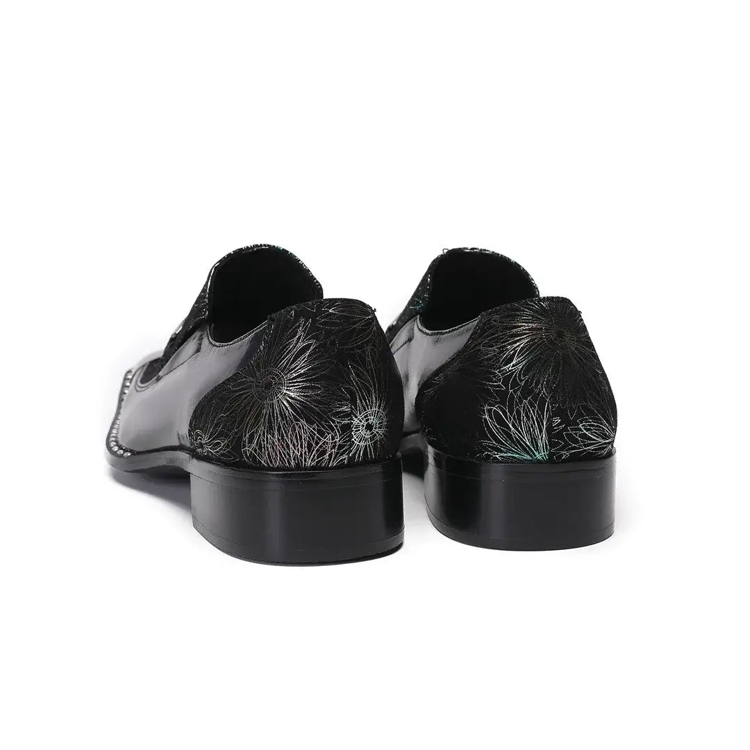 Luxuriöse Herrenschuhe Designer wie Schlangenmuster Abendschuhe Herren Gentleman Slipper Oxfords Echtleder Schuhe für Männer Mode