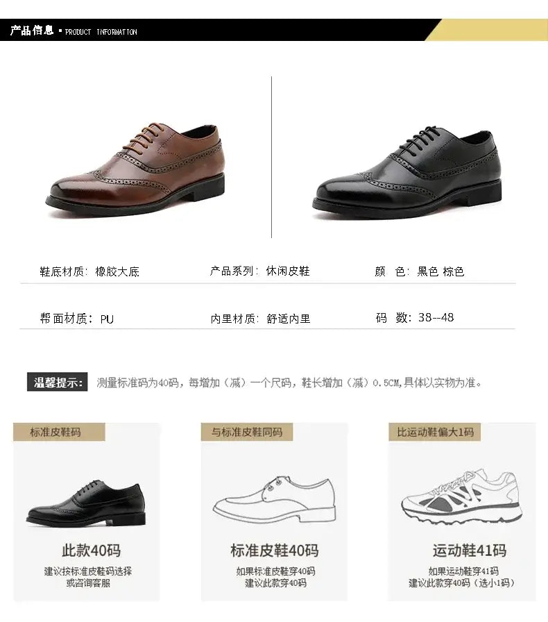 Herren Schwarze Brogue Oxford Schuhe Formelle Anzugschuhe für Business Hochzeit Rote Sohle Bequeme Schnürschuhe
