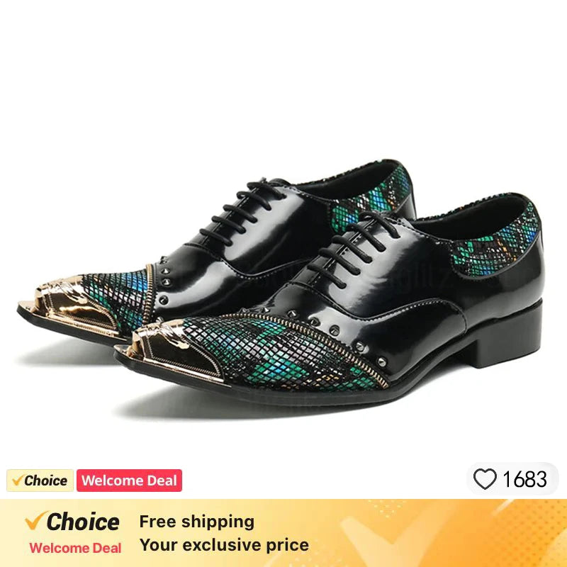 luxury brand Men shoes glitter gold  italian wedding dress shoes men leather pointed toe formal shoes  plus size men shoes