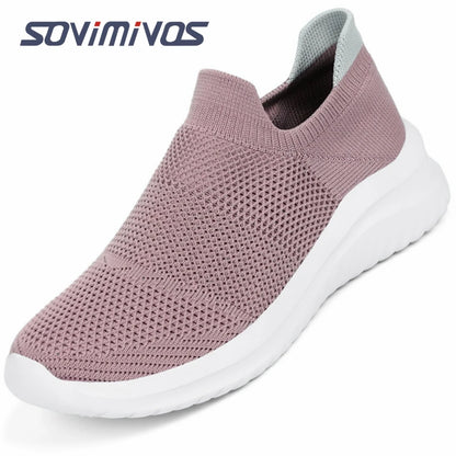 Outdoor Super Light Men Sneakers Fashion Breathable Running Sport Shoes Quality Slip-on Unisex Athletic Footwear  Hot Sale