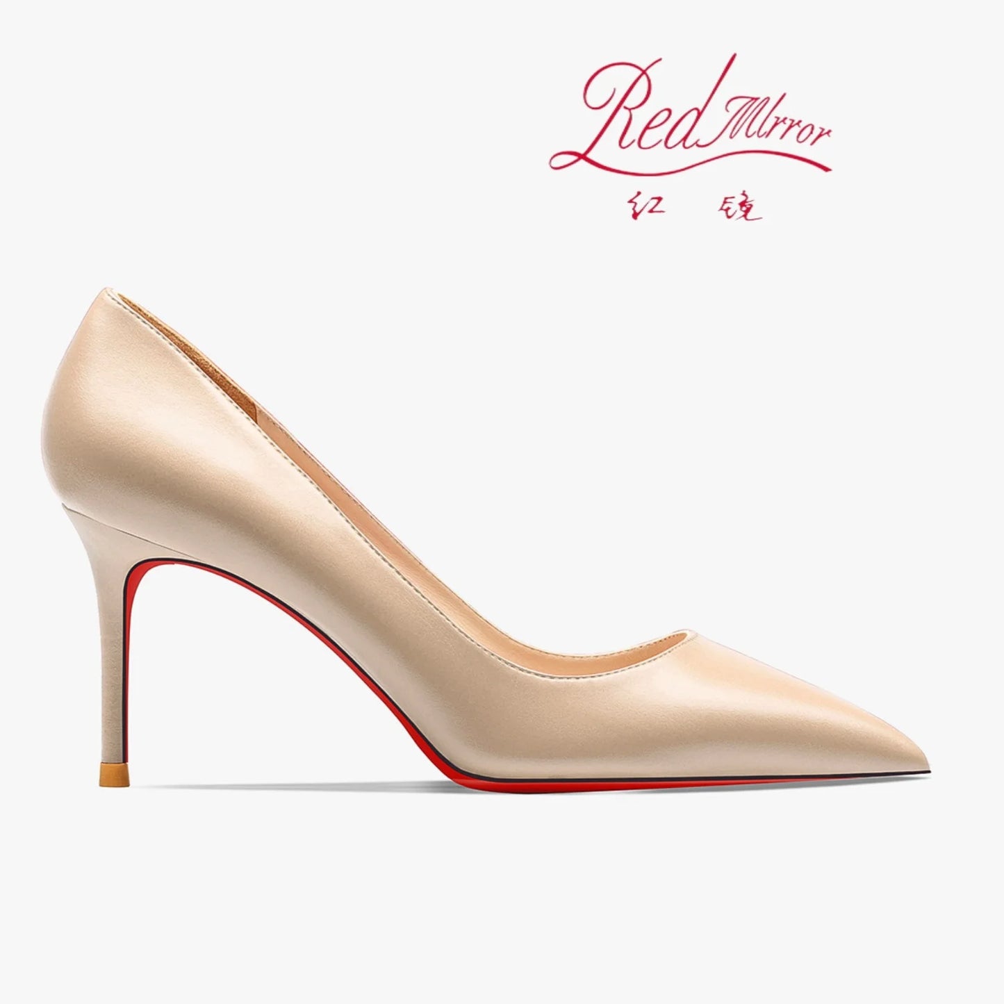 Shoes For Women  Trend Leather Luxury Red Bottoms High Heels 12cm Pointed Toe Stiletto Pumps Comfortable Party Wedding Shoes
