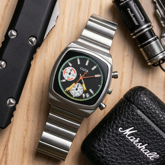 CILOA Men Square quartz new in men's watch Man watches for man high quality waterproof automatic movement mechanical male gift