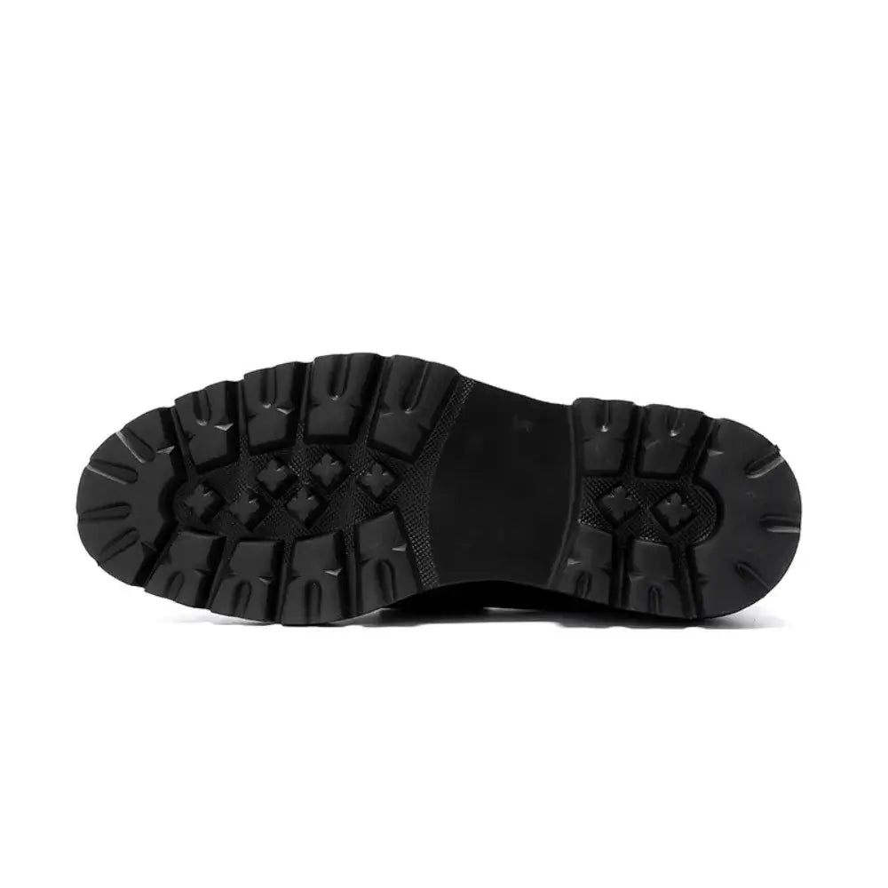 Herren-Loafer aus echtem Leder mit Absatzerhöhung, Sommer, glänzendes Finish, britischer Stil, dicke Sohle, Business-Freizeit-Schuhe