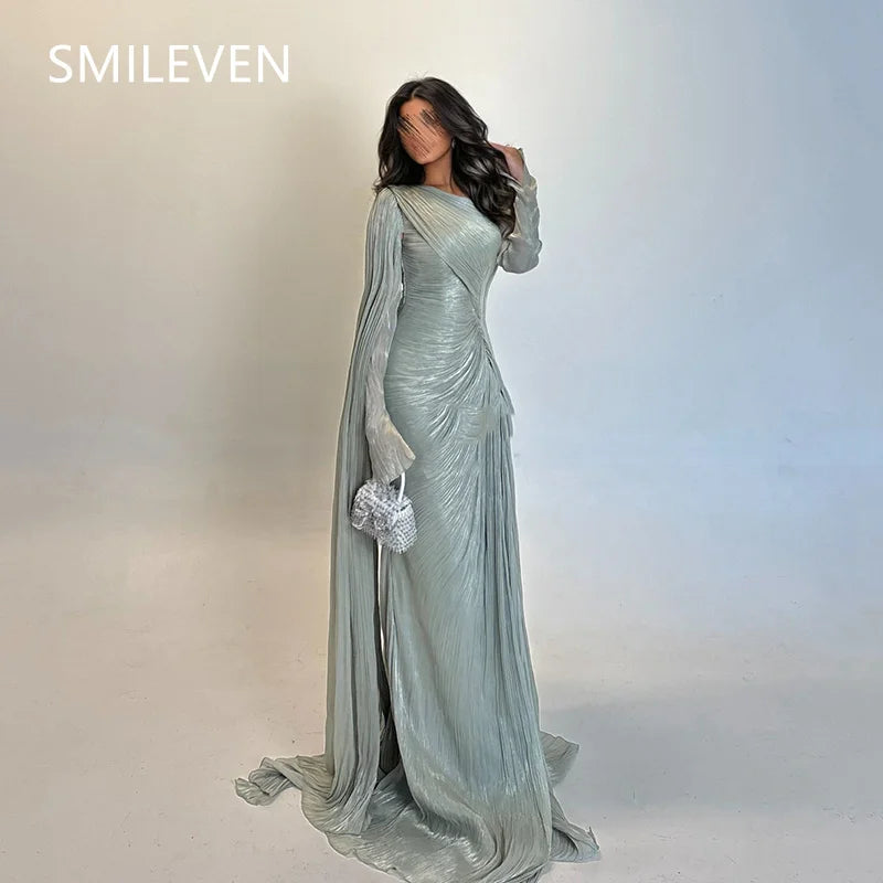 Smileven A-line vestidos de fiesta Evening Gowns Luxury Saudi Arabia Elegant   Formal Dresses Customized2025