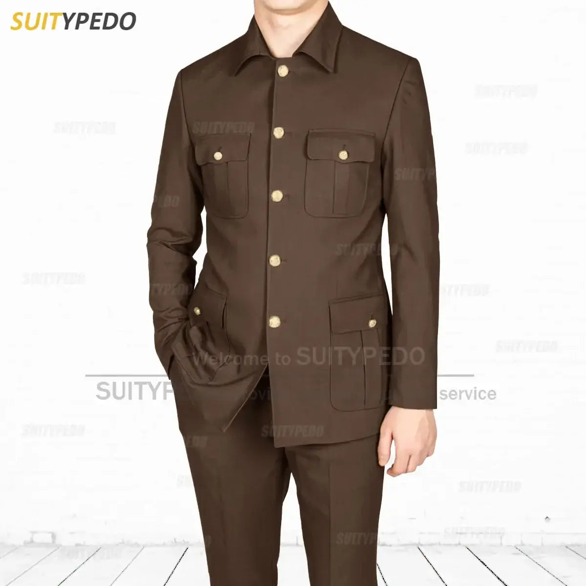 Neuer formeller Herrenanzug, tägliche Freizeitparty, klassischer Blazer, Hose, 2-teiliges Set, maßgeschneiderte Mode, einreihige Kostüme