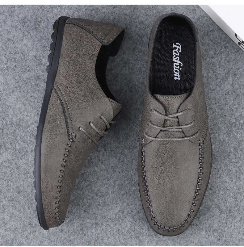 Leder Herrenschuhe Mode Formelle Herrenschuhe Mokassins Italienische Atmungsaktive Herren Loafer Schwarz Übergröße 38-47