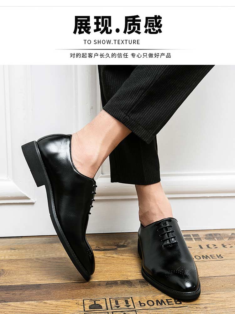 Neue rote Sohle Brogue Schuhe Herren Schwarz Business Herren Formelle Schuhe Schnürung Runde Zehen Frühling/Herbst