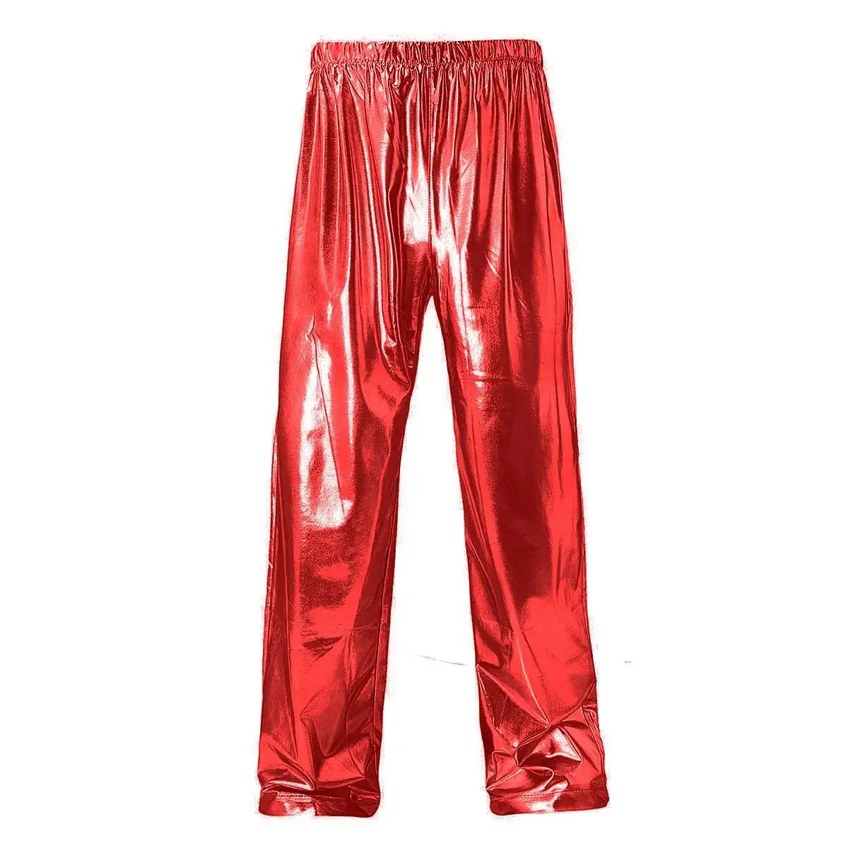 2026 New Men Green Shiny Trousers, Fashion Casual Pants, Gold, Red, Blue, Silver Available, Size S,M,L,XL,XXL,3XL