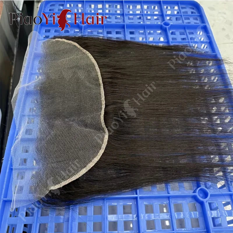Frontal Only 13x6 Straight 13x6 13X4 HD Lace Frontal Brazilian Human Hair Preplucked 4x4 5x5 6x6 Transparent Lace 2x6 Hd Lace Closure Human Hair