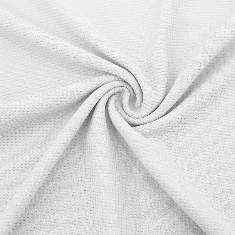 2025 Summer Men's Polo Shirt Set Solid Color Waffle Short Sleeve Slim Fit Collar T-shirt Casual Men's Set