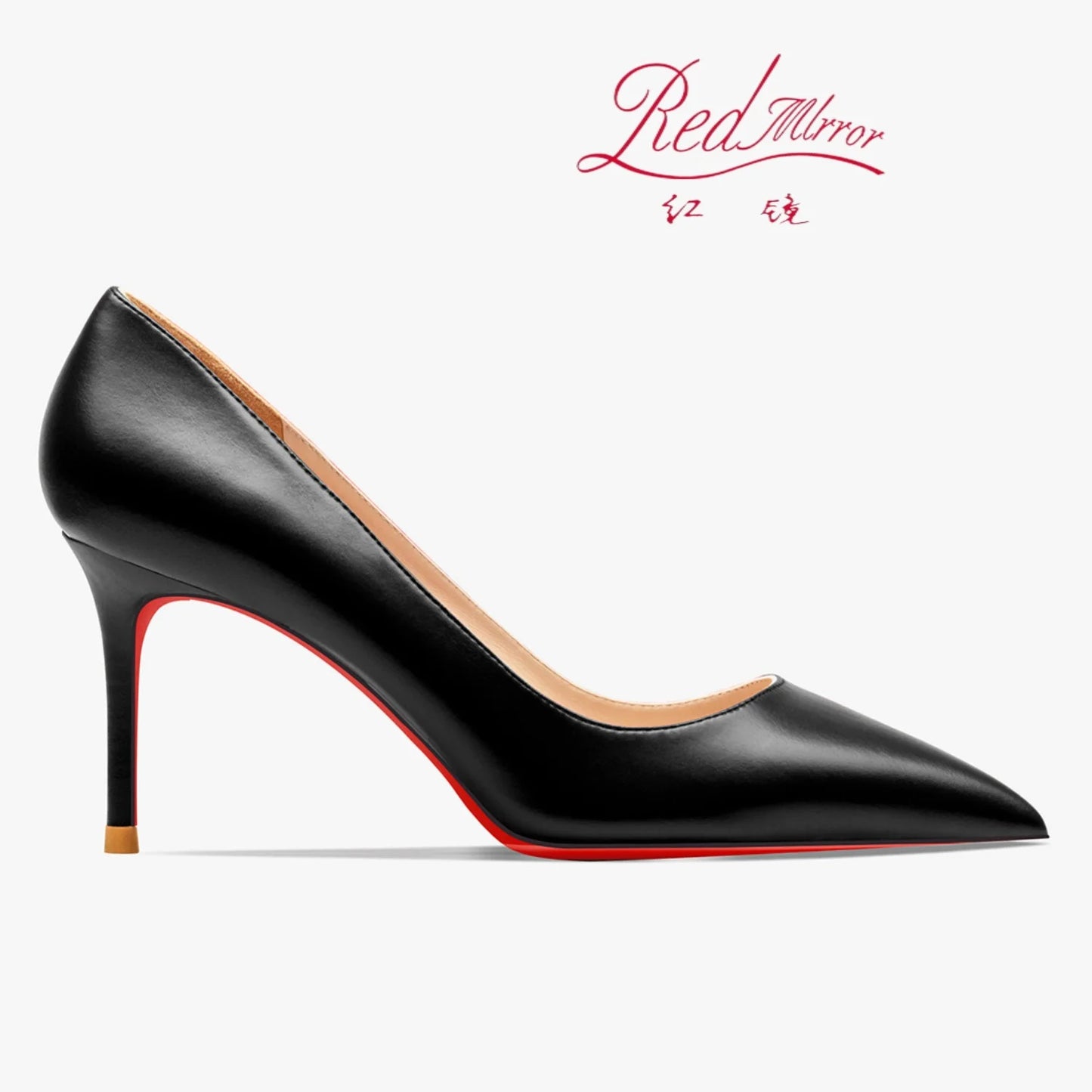Shoes For Women  Trend Leather Luxury Red Bottoms High Heels 12cm Pointed Toe Stiletto Pumps Comfortable Party Wedding Shoes