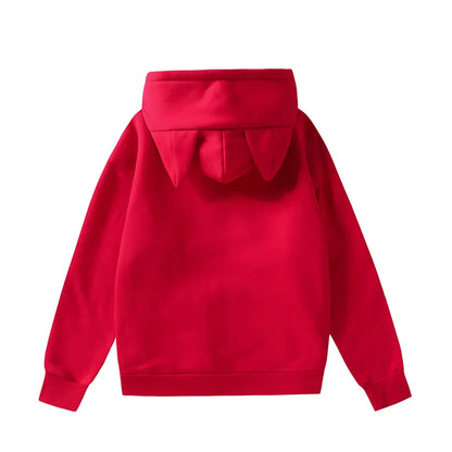 New Winter Men's Hoodie Sweater Pullover South Korea Fashion Men's Cat Ears Cute Japanese Top Personality Sweatshirt Women