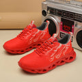 Unisex Running Shoes Men Women Lightweight Mesh Breathable Comfortable Flat Soft Tennis Shoes Summer Lace-up Sneakers Man
