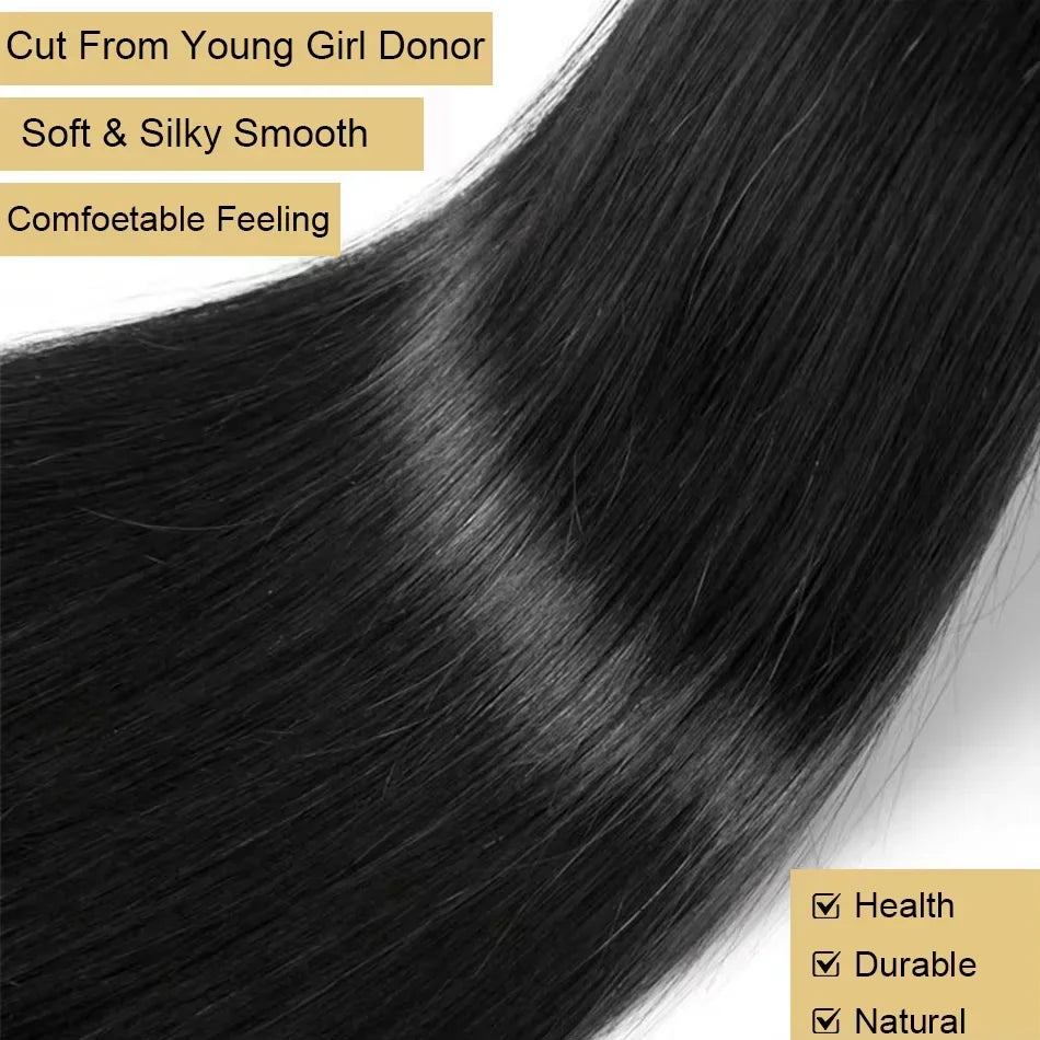 28 30 Inch Body Wave 100% Human Hair Bundles 16A Raw Virgin Brazilian Hair Weaving Bundle Unprocessed Remy Hair Extensions 1 3 4 Pcs Natural Black Color Pure Weave Bundles