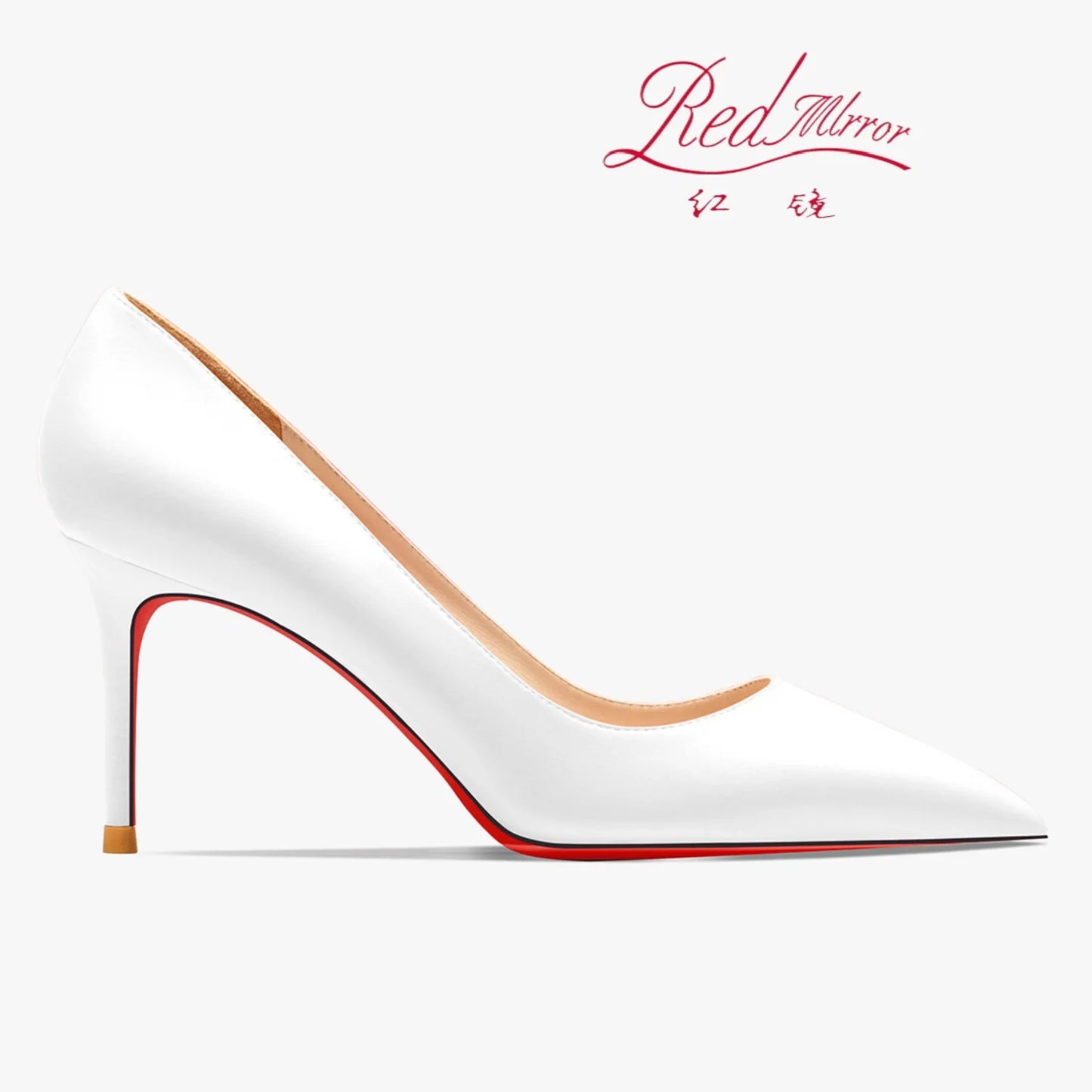 Shoes For Women  Trend Leather Luxury Red Bottoms High Heels 12cm Pointed Toe Stiletto Pumps Comfortable Party Wedding Shoes