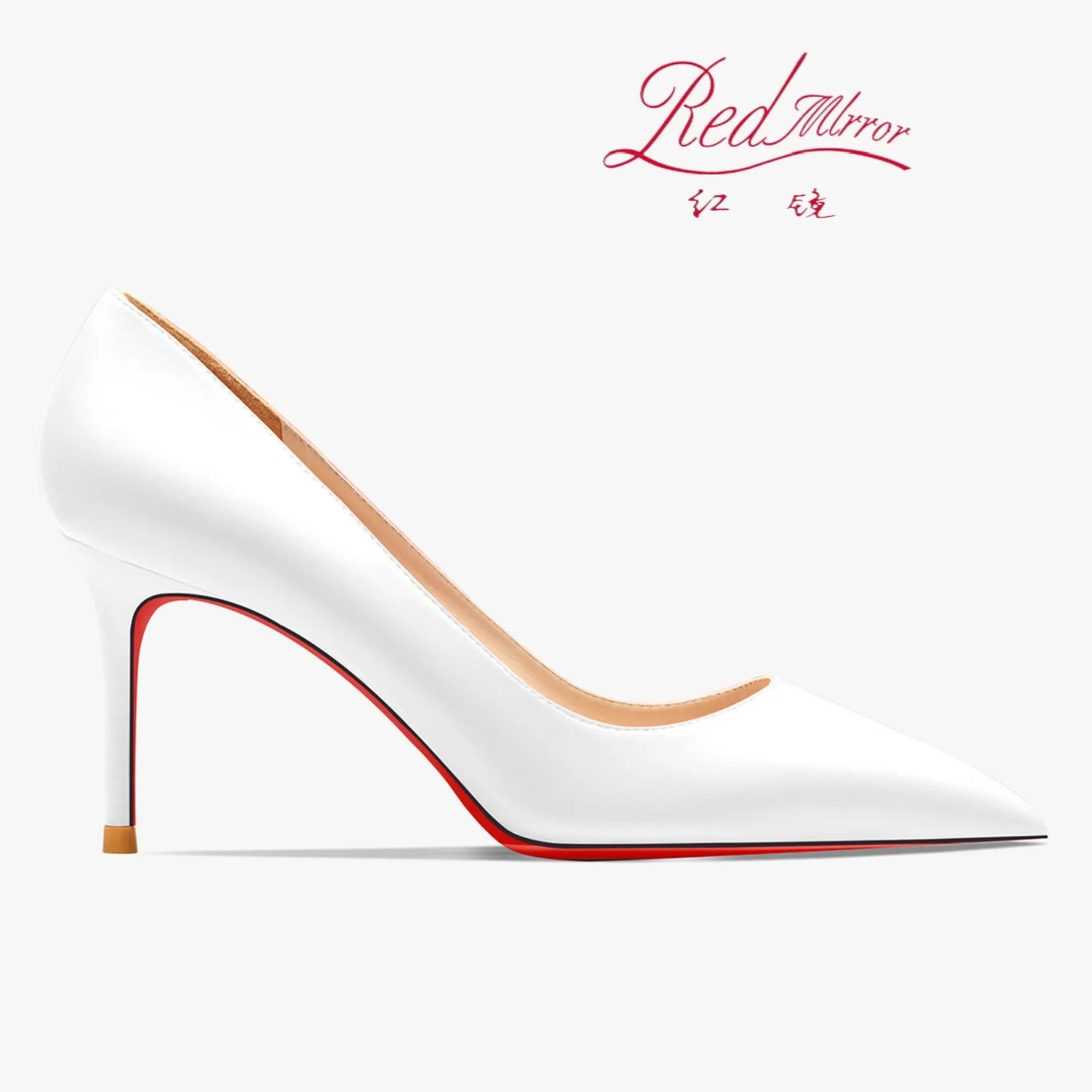 Shoes For Women  Trend Leather Luxury Red Bottoms High Heels 12cm Pointed Toe Stiletto Pumps Comfortable Party Wedding Shoes